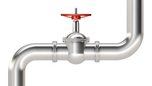 pipe and valve
